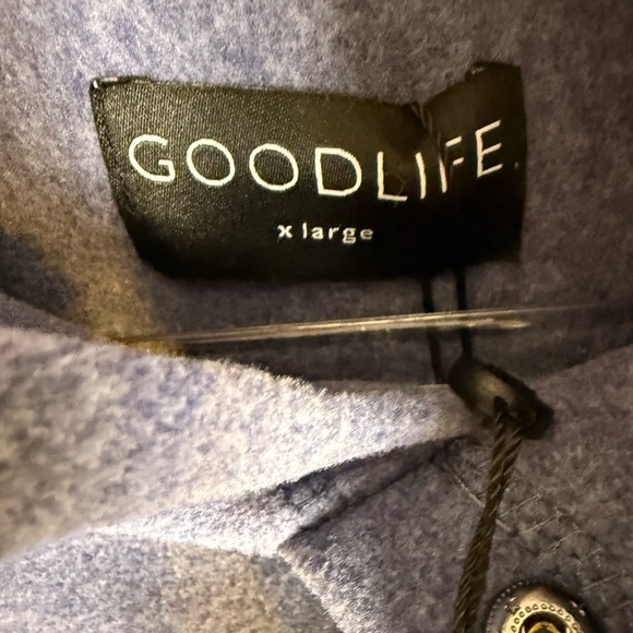 Goodlife nwt polartec hooded pullover blue xl - Picture 4 of 8